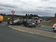 Verkehrsunfall mit 3 Fahrzeugen 